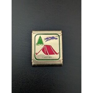 Vintage‎ Boy Scout Belt Loop Camping Award Metal Medal